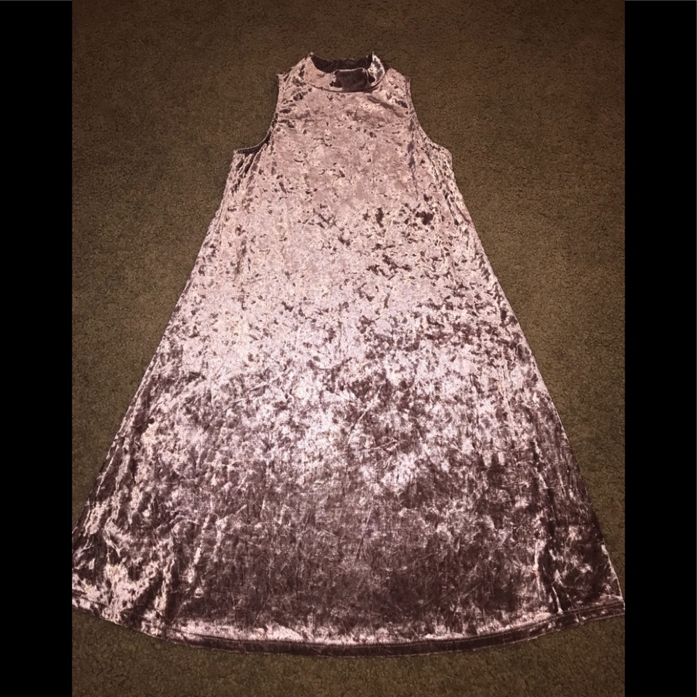 Girls Mudd velvet dress
